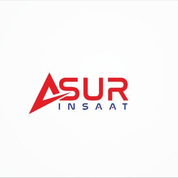 ASUR İNŞAAT İÇİN LOGO TASARIM yarışmasına tasarımcı ELORA DESIGN tarafından sunulan  tasarım 