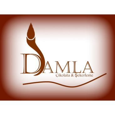 DAMLA Çikolata ve Şekerleme logo tasarım yarışmasına tasarımcı TeZCaN tarafından sunulan  tasarım 
