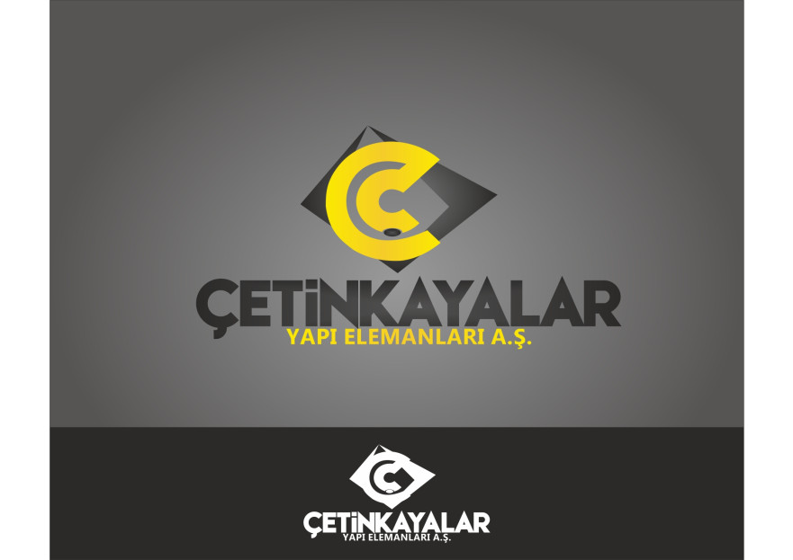 Çetinkayalar Logo yarışmasına tasarımcı emrhturhn tarafından sunulan  tasarım 