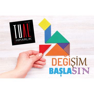 TUAL MİMARLIK - AFİŞ TASARIMI  yarışmasına tasarımcı elf_sydn tarafından sunulan  tasarım 