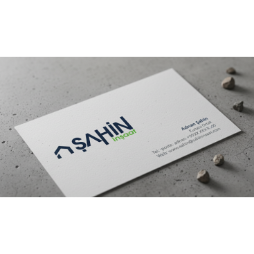 Şahin Gayrimenkul Logo + Kurumsal Kimlik yarışmasına tasarımcı inanç doğan tarafından sunulan  tasarım 