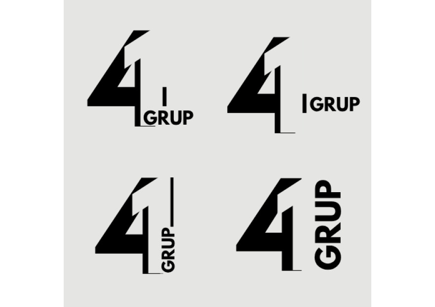 GRUP ŞİRKETİMİZ İÇİN LOGO TASARIMI yarışmasına tasarımcı DesignerEs tarafından sunulan  tasarım 