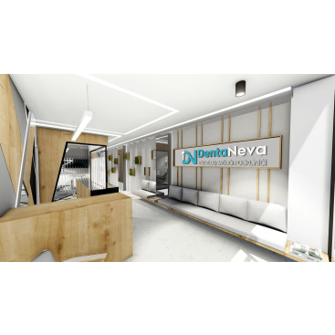 Diş kliniği için logo tasarımı yarışmasına tasarımcı Etrah™ tarafından sunulan  tasarım 