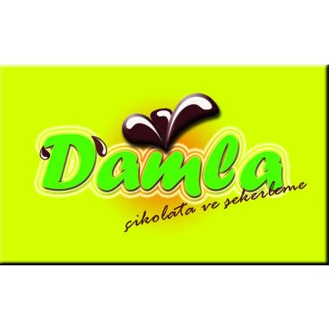 DAMLA Çikolata ve Şekerleme logo tasarım yarışmasına tasarımcı glis tarafından sunulan  tasarım 