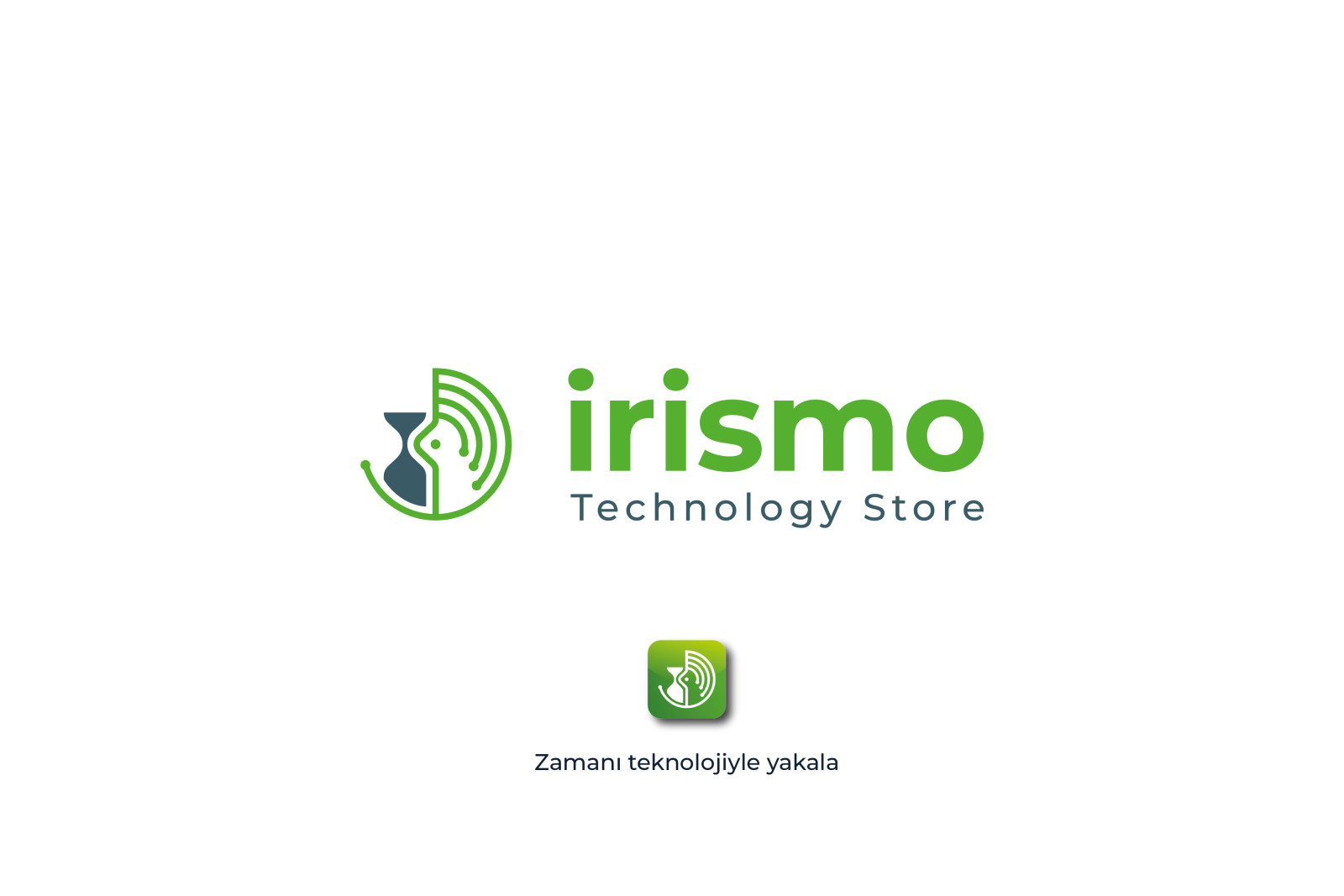 Tasarlayan Cizgimsel-Teknoloji urunleri satis magazasina logo