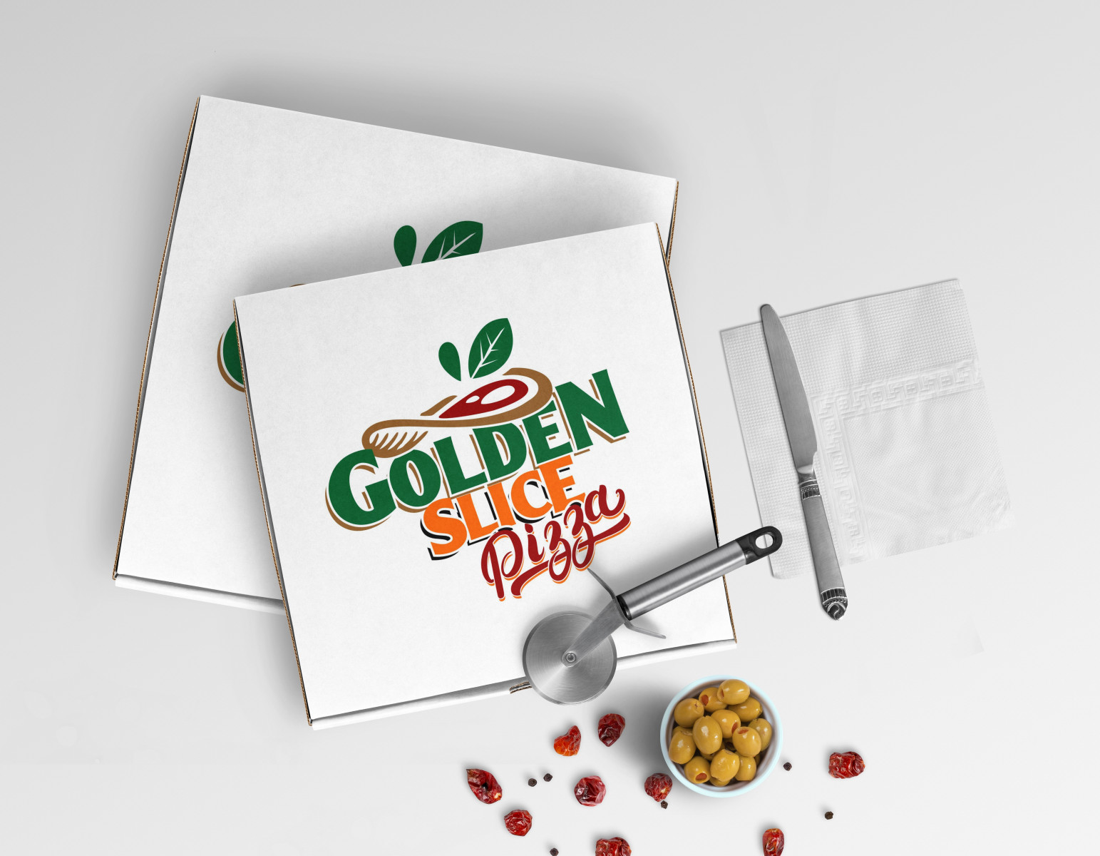 Tasarlayan grafiker mk-Yeni Pizza Restorantımız için Logo Tasarımı