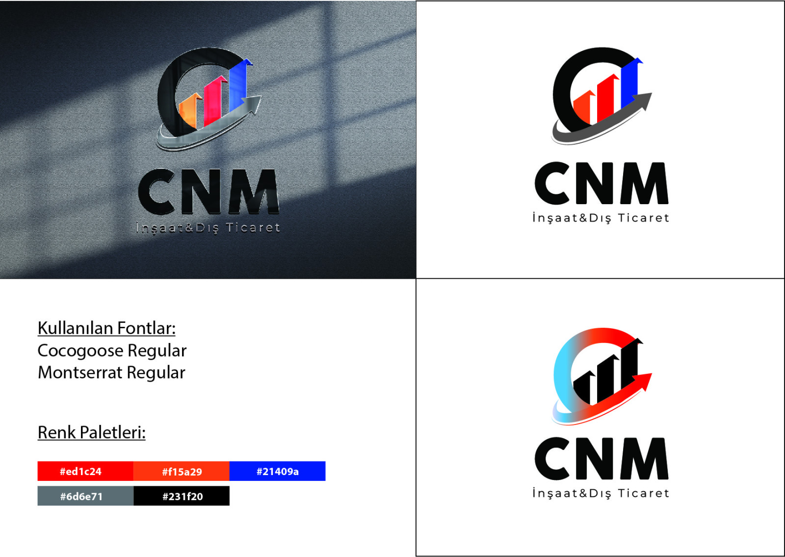 Tasarlayan ecemustabas-CNM inşaat ve dış ticaret logosu
