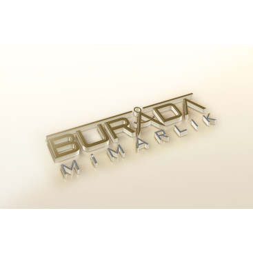 Burada Mimarlık Logo Tasarımı yarışmasına tasarımcı Sineviş tarafından sunulan  tasarım 