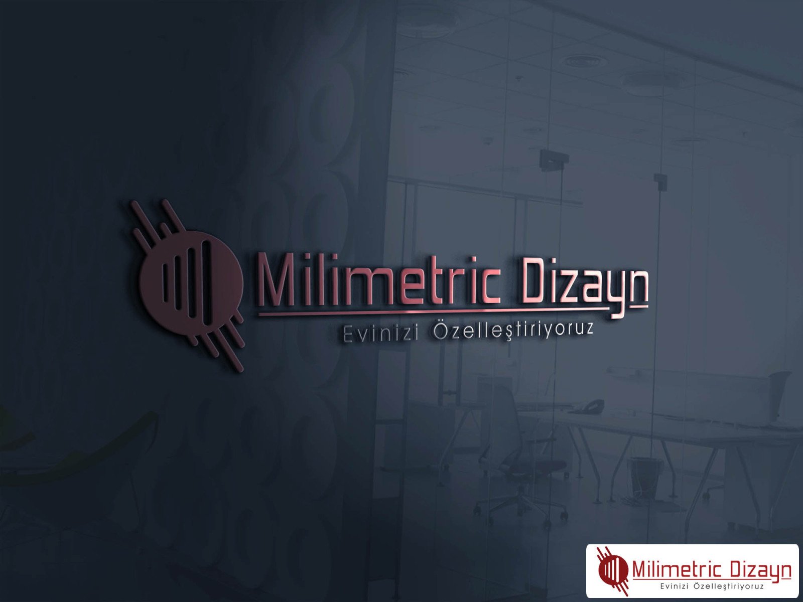 Tasarlayan frizbigrfk-MİLİMETRİC DİZAYN LOGO, KART VE KURUMSAL