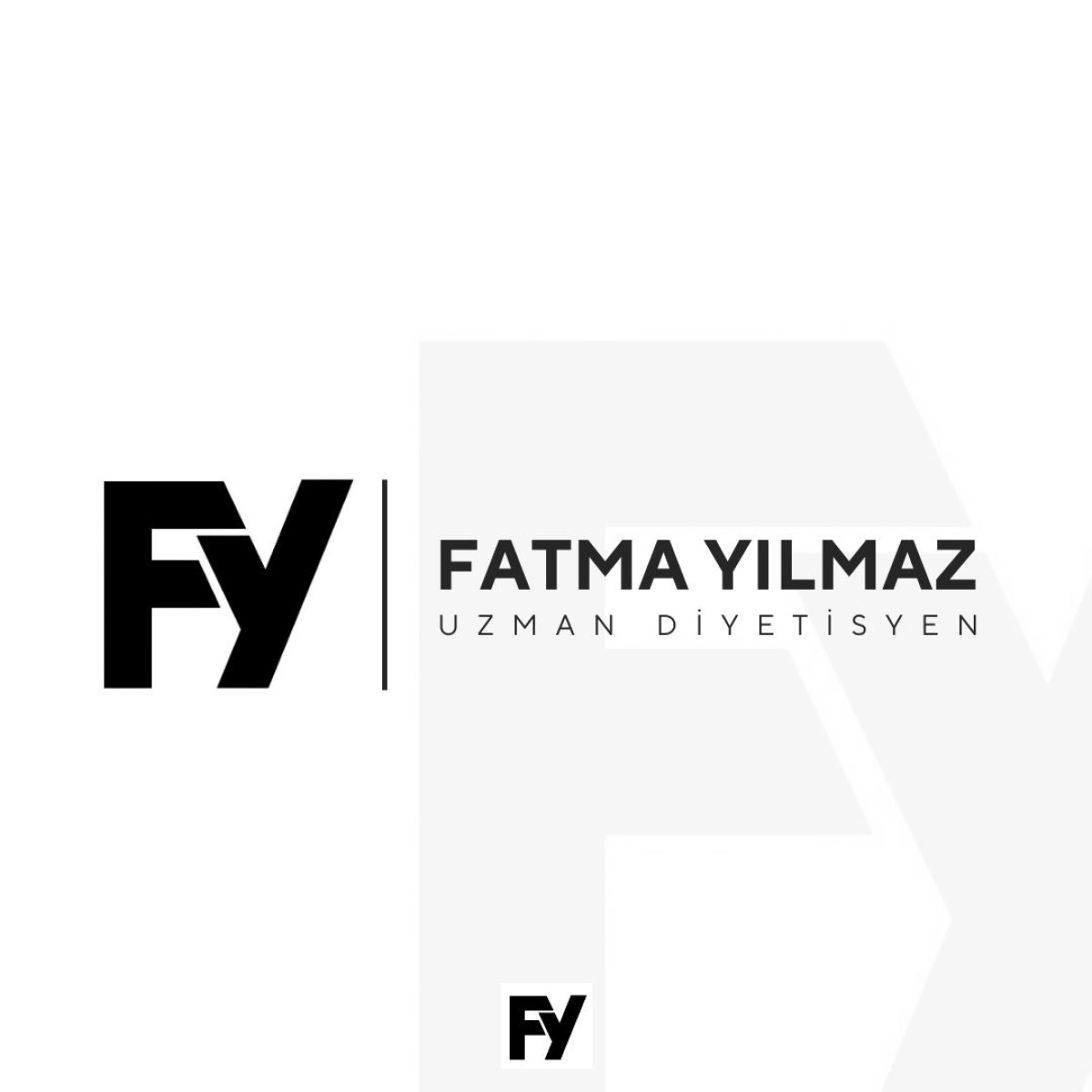 Tasarlayan logotasarımı-Uzman Diyetisyen Fatma Yılmaz