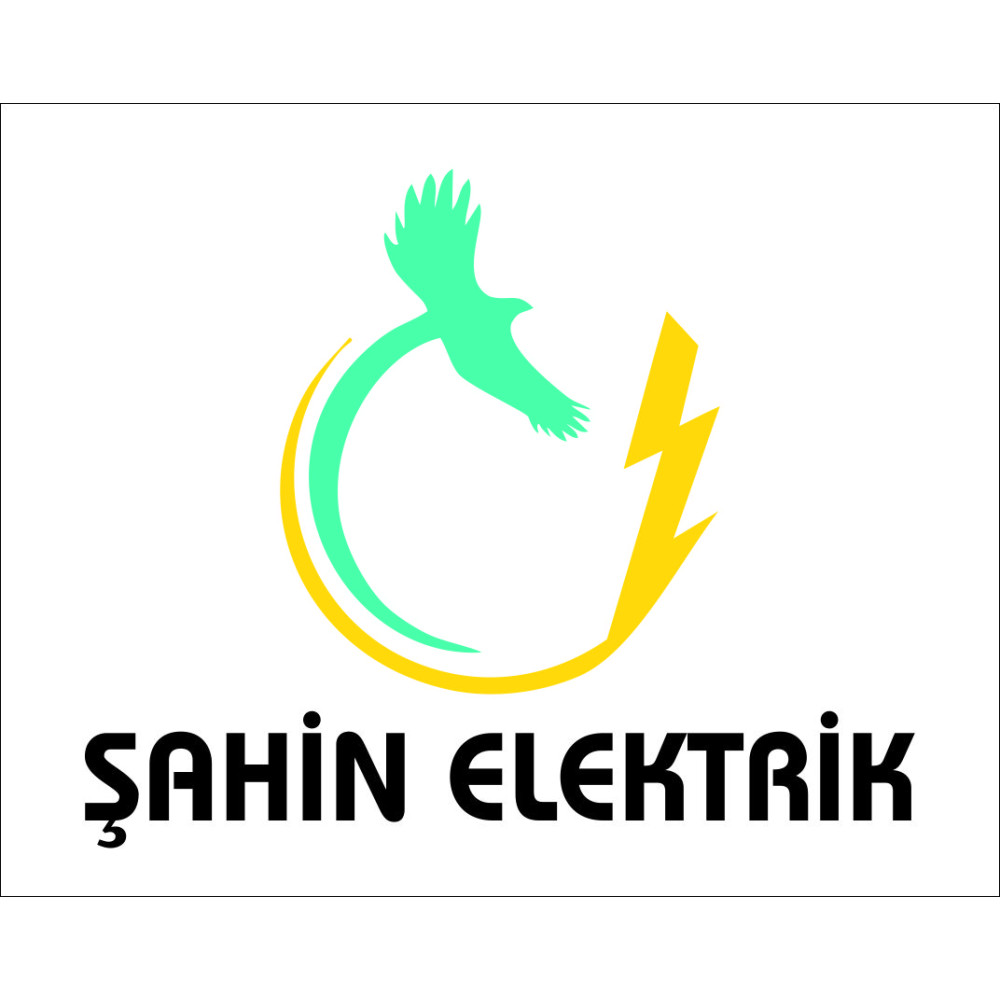 Şahin Elektrik Logo Tasarımı yarışmasına jokedr tarafından girilen tasarım