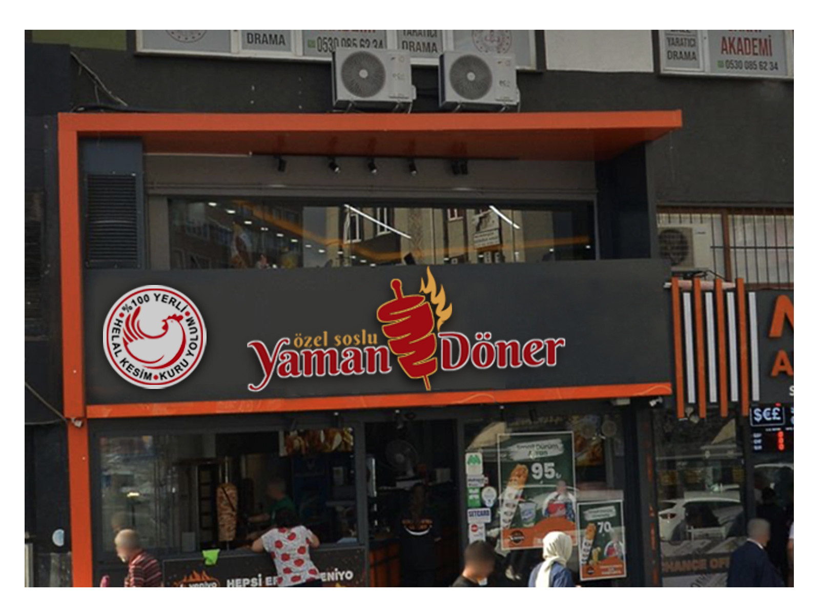 Tasarlayan grafikodam-Kuru Yolum Helal Tavuk Döner Markası 