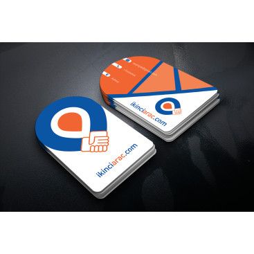 İKİNCİARAÇ İÇİN EN İYİ KARTVİZİT yarışmasına tasarımcı arendy tarafından sunulan  tasarım 