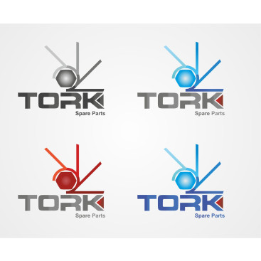 Otomotiv yedek parça logo tasarımı yarışmasına tasarımcı barpek tarafından sunulan  tasarım 