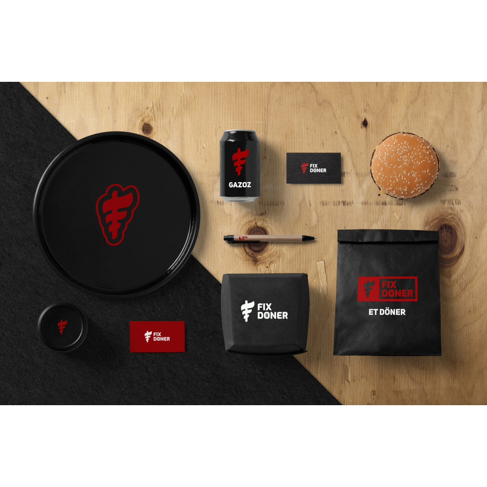 Fix Döner Logo Tasarım Yarışması yarışmasına Fatihmy tarafından girilen tasarım