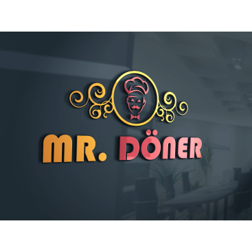 MR DÖNER ' E LOGO TASARIMI yarışmasına tasarımcı fuzuli tarafından sunulan  tasarım 