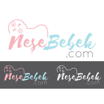 NeşeBebek.com Logo Tasarımı 355x100 px yarışmasına tasarımcı cocominimal tarafından sunulan  tasarım