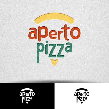 APERTO PİZZA LOGOSUNU ARIYOR yarışmasına tasarımcı Gökko0 tarafından sunulan  tasarım 