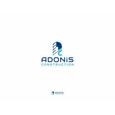 Adonis Construction Logo Tasarımı yarışmasına tasarımcı grafirex tarafından sunulan  tasarım 