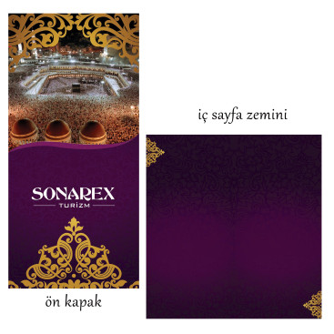 Tur Programları Broşürü yarışmasına tasarımcı ycansaka tarafından sunulan  tasarım