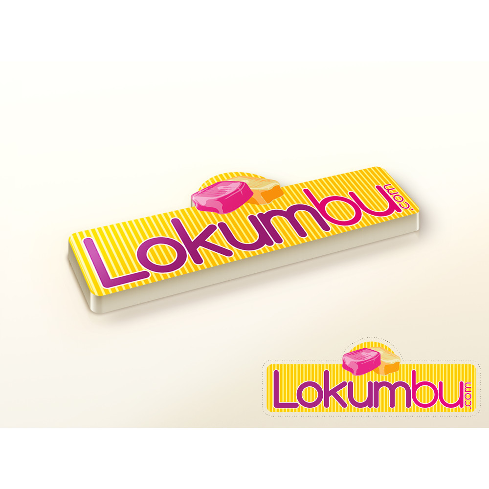 Lokumun yeni merkezi LokumBu.com'a Logo yarışmasına reklamadam tarafından girilen tasarım