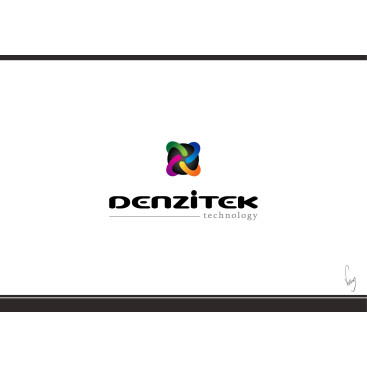 Denzitek Teknoloji A.Ş. Logo Tasarımı yarışmasına tasarımcı volkanKocaman tarafından sunulan  tasarım 