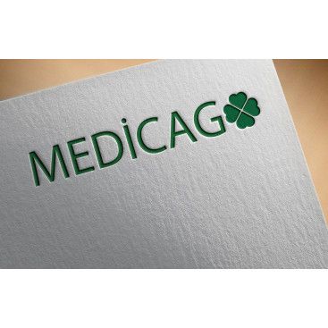 İLAÇ ÜRETİM ŞİRKETİNE LOGO VE KARTVİZİT yarışmasına tasarımcı DripDrop tarafından sunulan  tasarım 