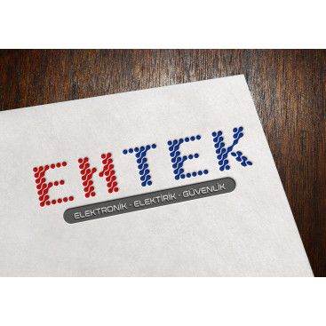 elektironik firma logosu yarışmasına tasarımcı ömerSD tarafından sunulan  tasarım 