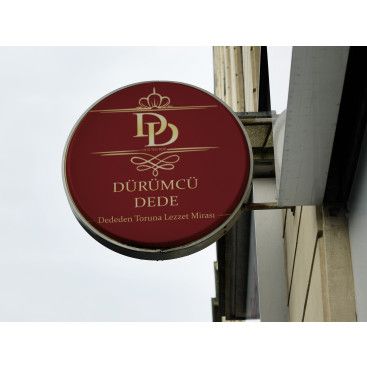 Sade ve klas bir tabela  yarışmasına tasarımcı AltGr tarafından sunulan  tasarım 