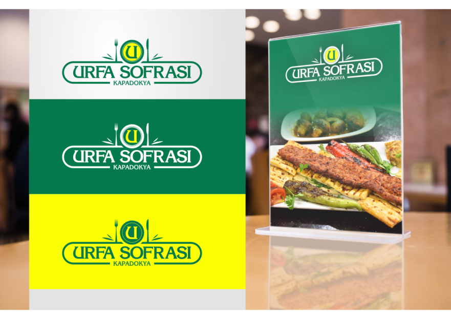 restaurantımız yeni logosunu arıyor yarışmasına tasarımcı ELORA DESIGN tarafından sunulan  tasarım 