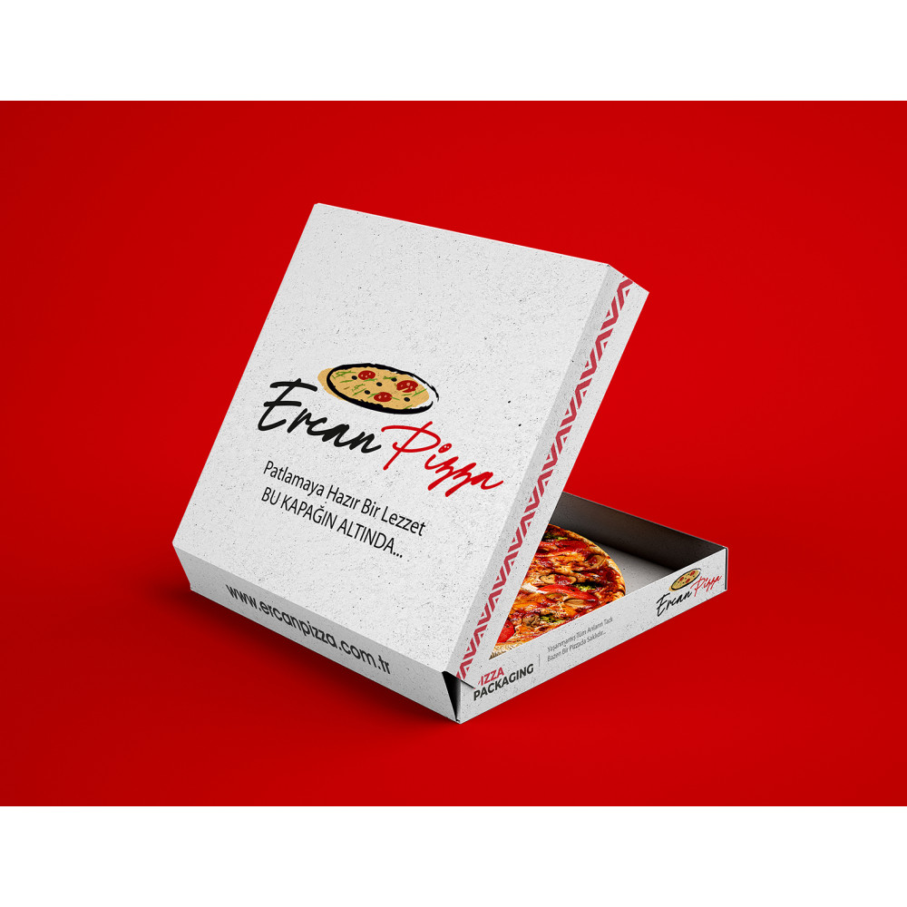 ERCAN PİZZA yarışmasına BrnDgny tarafından girilen tasarım