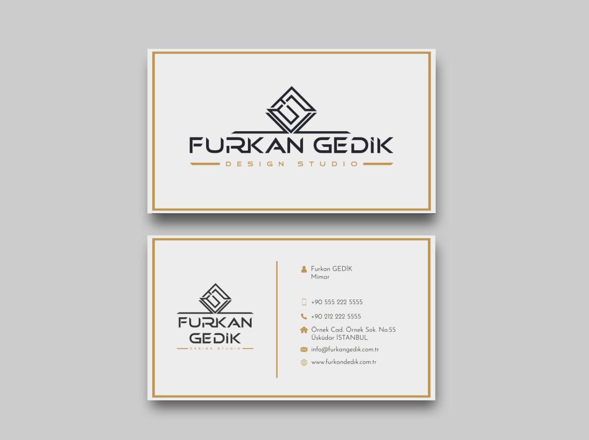Tasarlayan Murat Altun -Mimarlık ofisi logo ve kartvizit tasarım
