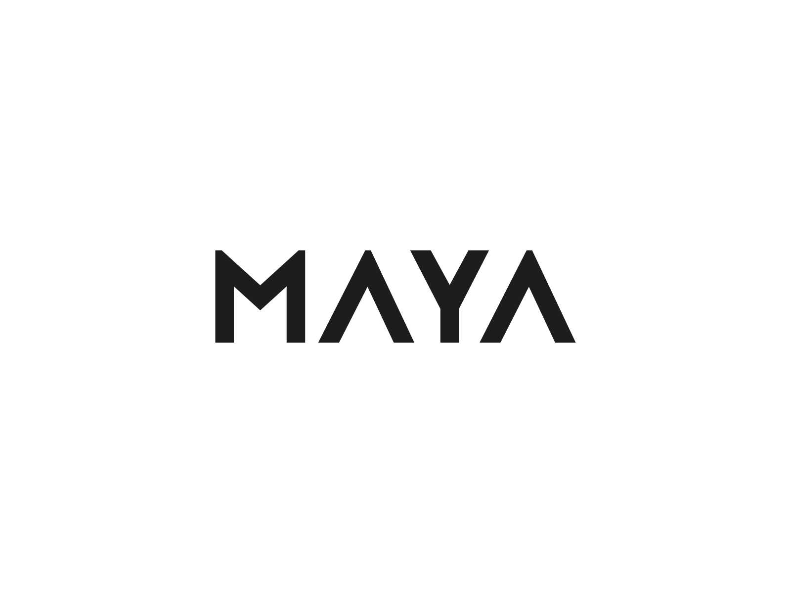 Tasarlayan gokhandesignr-MAYA yazı karakteri ile bir inşaat proje