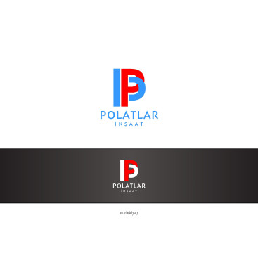 inşaat firmamıza prestijli logo tasarım yarışmasına tasarımcı Melekhan tarafından sunulan  tasarım 