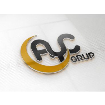 AYC Grup için logo tasarım yarışması yarışmasına tasarımcı wAres tarafından sunulan  tasarım 