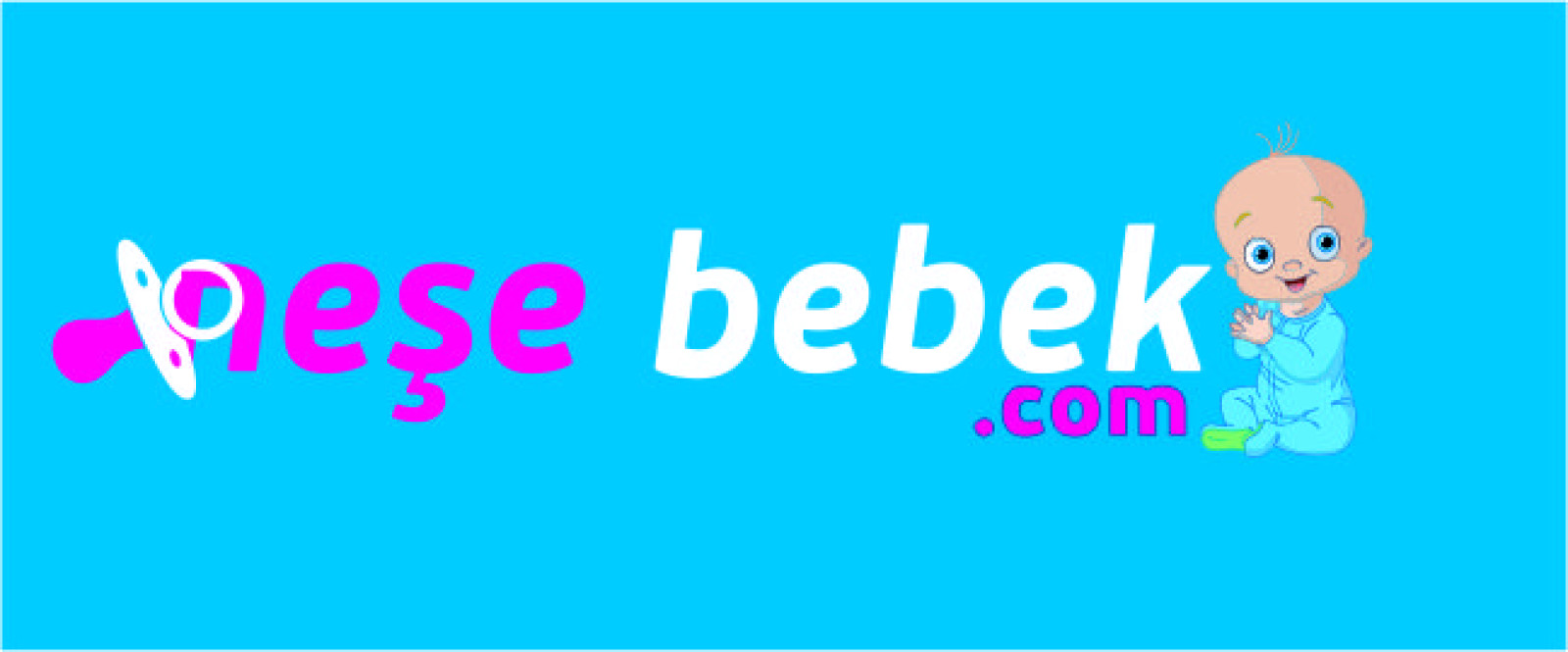 Tasarlayan Türk TASARIM-NeşeBebek.com Logo Tasarımı 355x100 px