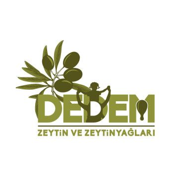 dedem zeytin ve zeytinyağlari için logo yarışmasına tasarımcı merter tarafından sunulan  tasarım 