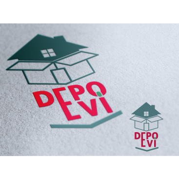 EŞYA DEPOLAMA FİRMASI LOGO TASARIMI yarışmasına tasarımcı Rapsodi tarafından sunulan  tasarım 