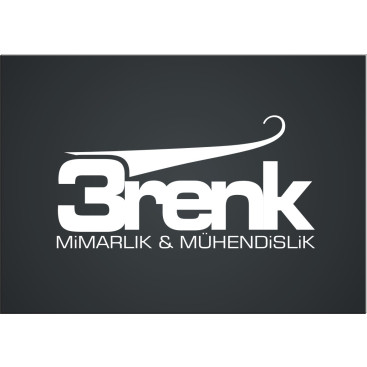 3 RENK MİMARLIK LOGO TASARIMI yarışmasına tasarımcı RΛPİDO tarafından sunulan  tasarım 