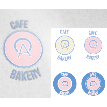 Amerika'da bakery cafe aciyoruz yarışmasına tasarımcı Busrabny tarafından sunulan  tasarım 