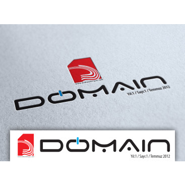 DOMAİN DERGİSİNE LOGO YAPTIRMAK İSTYORUM yarışmasına tasarımcı Rapsodi tarafından sunulan  tasarım 