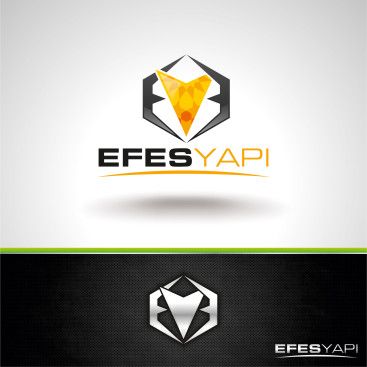 YENİ KURULAN İNŞAAT FİRMA LOGO TASARIMI yarışmasına tasarımcı E V A ® Studio tarafından sunulan  tasarım 