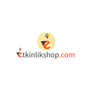 etkinlikshop.com logosunu arıyor yarışmasına tasarımcı HK. tarafından sunulan  tasarım 
