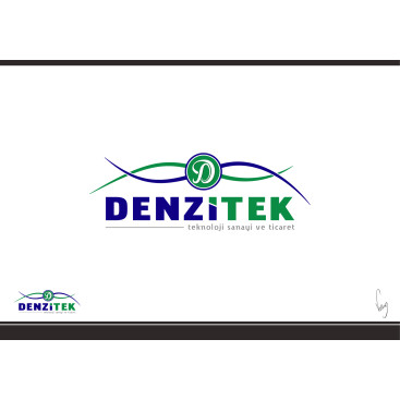 Denzitek Teknoloji A.Ş. Logo Tasarımı yarışmasına tasarımcı volkanKocaman tarafından sunulan  tasarım 