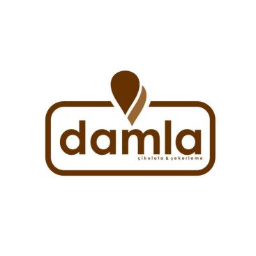 DAMLA Çikolata ve Şekerleme logo tasarım yarışmasına tasarımcı skocaefe tarafından sunulan  tasarım 