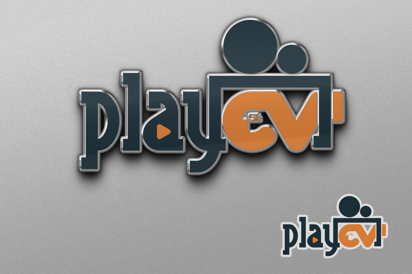 Tasarlayan grafikmen-Videolu CV platformu için logo tasarımı
