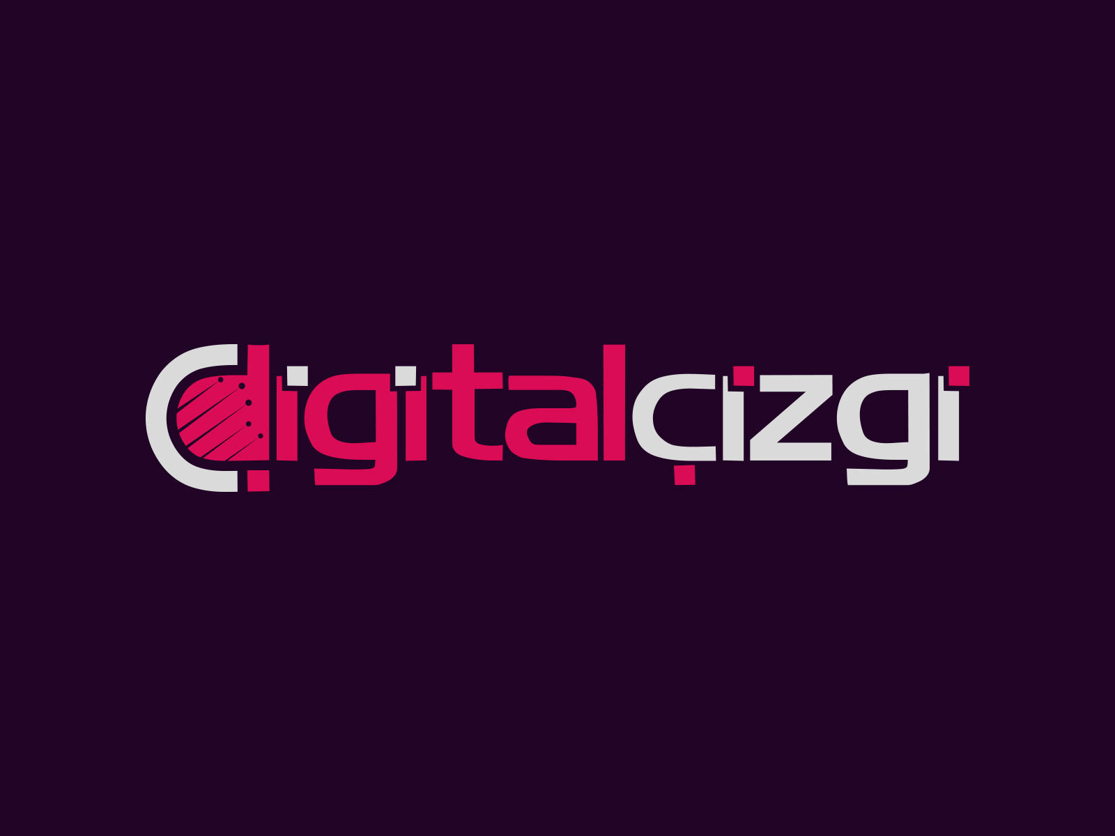 Tasarlayan Etrah™-Digital Çizgi Ajans Sitemiz İçin Logo.