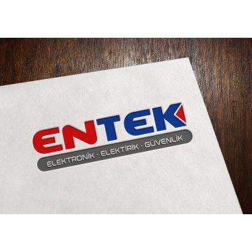 elektironik firma logosu yarışmasına tasarımcı ömerSD tarafından sunulan  tasarım 