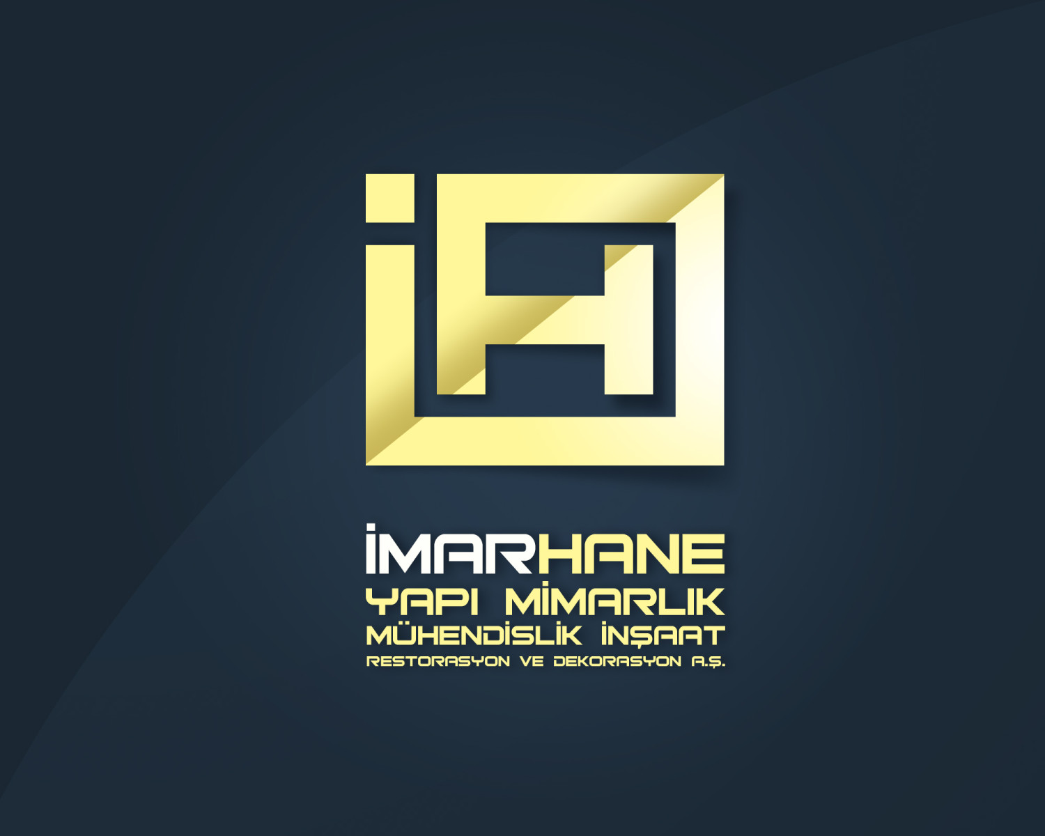 Tasarlayan karakalemustadi-İMARHANE YAPI MİM.MÜH A.Ş. ŞİRKET LOGOSU