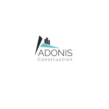 Adonis Construction Logo Tasarımı yarışmasına tasarımcı Green Cat tarafından sunulan  tasarım 